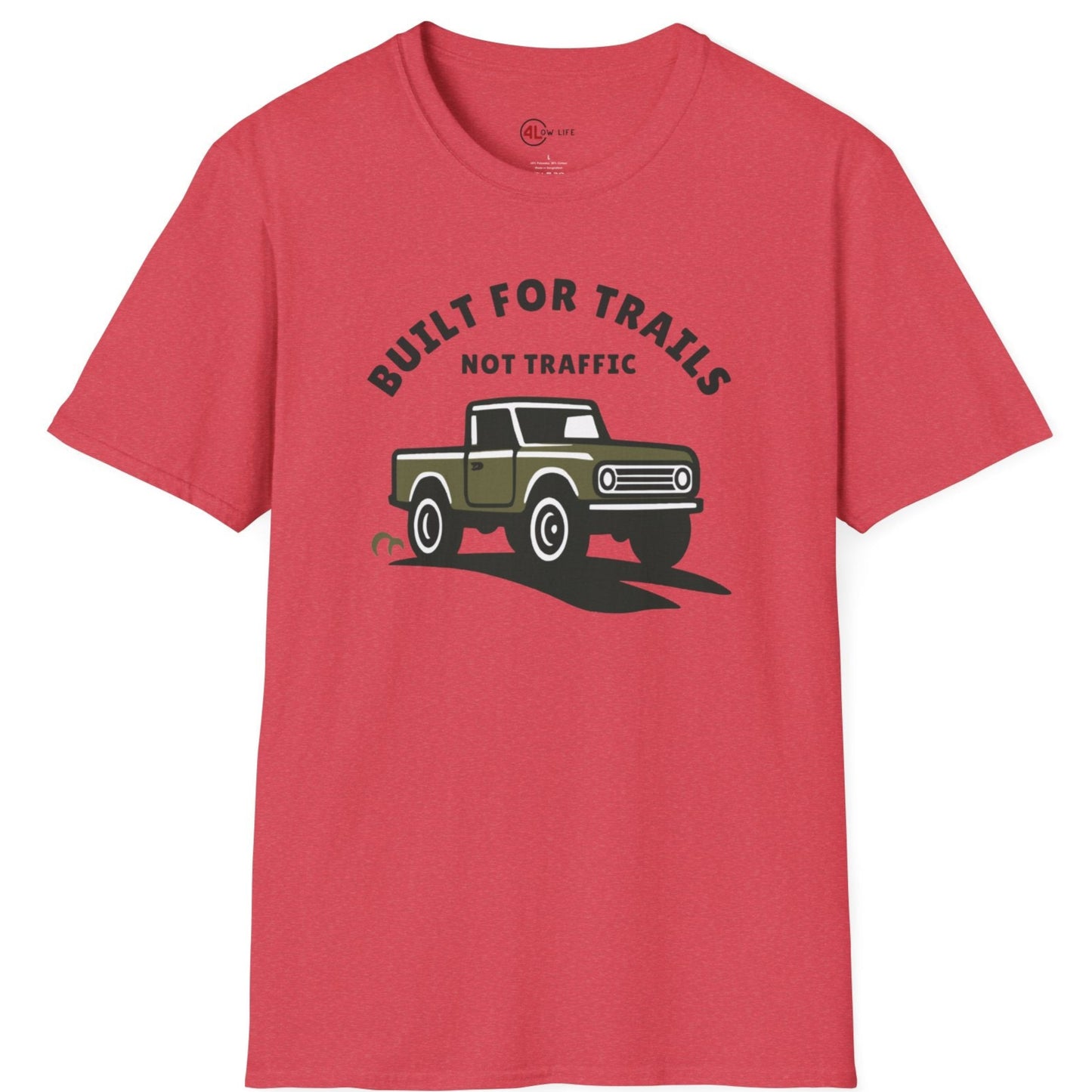 Built for Trails Vintage Truck T-Shirt