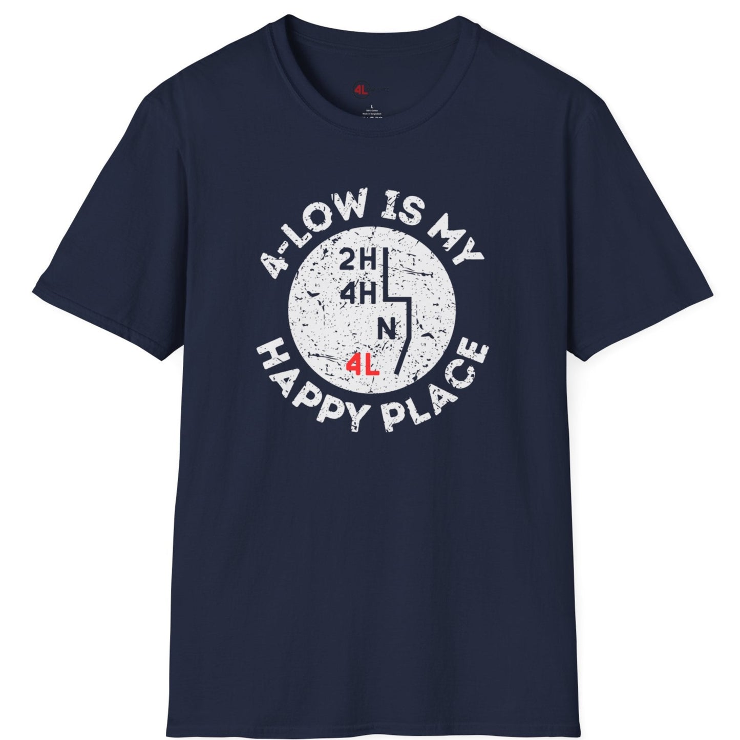 4-Low Is My Happy Place T-Shirt