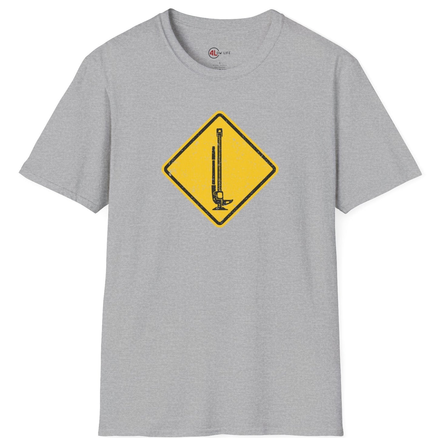 Jack Caution Sign T-Shirt