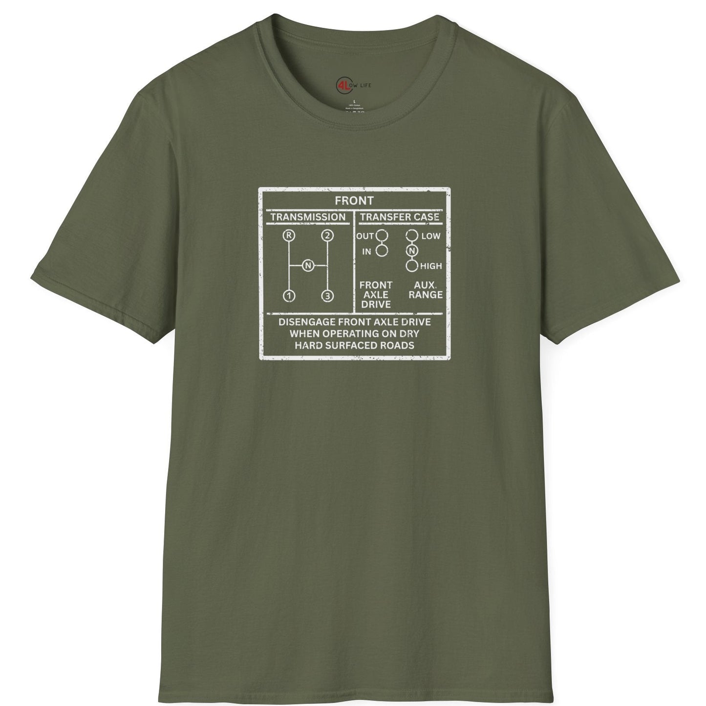 Flat Fender Shift Pattern T-Shirt
