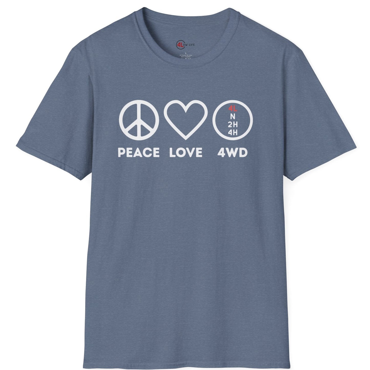 Peace Love & 4WD T-Shirt