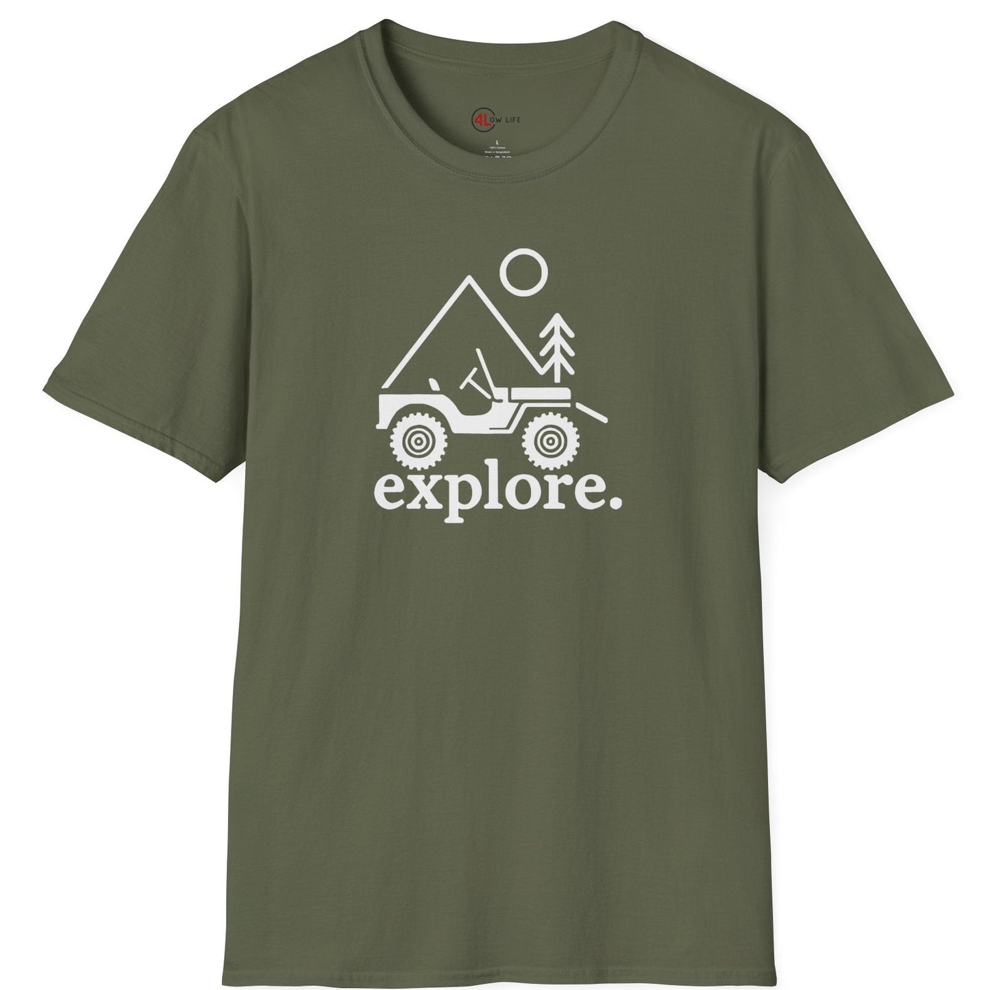 Explore Flat Fender T-Shirt