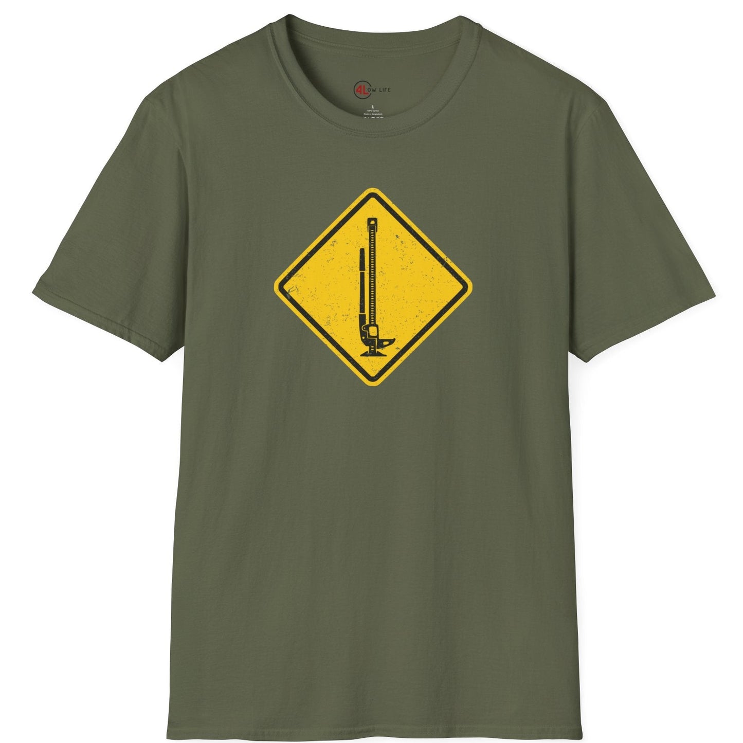 Jack Caution Sign T-Shirt