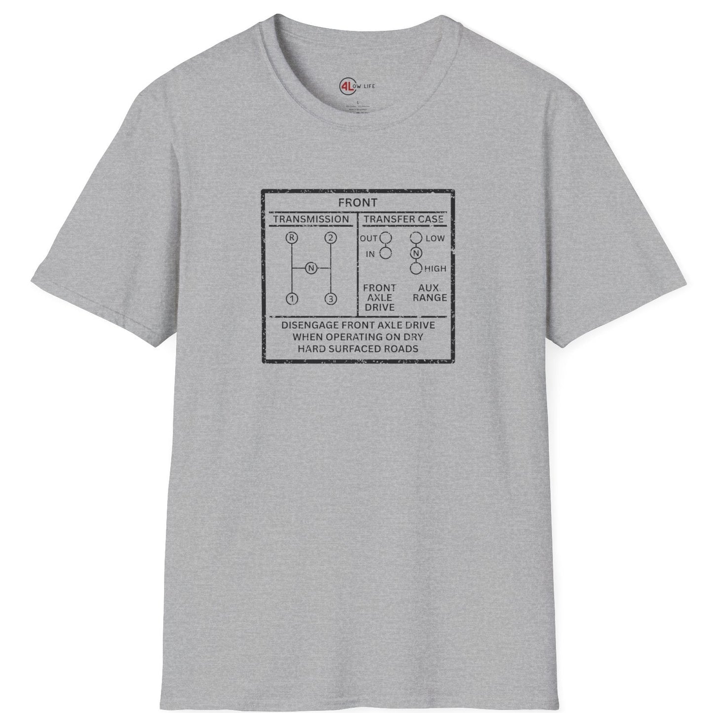 Flat Fender Shift Pattern T-Shirt